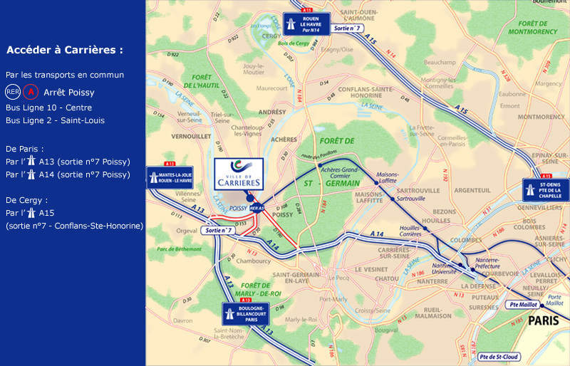 ITINERAIRE carrieres
